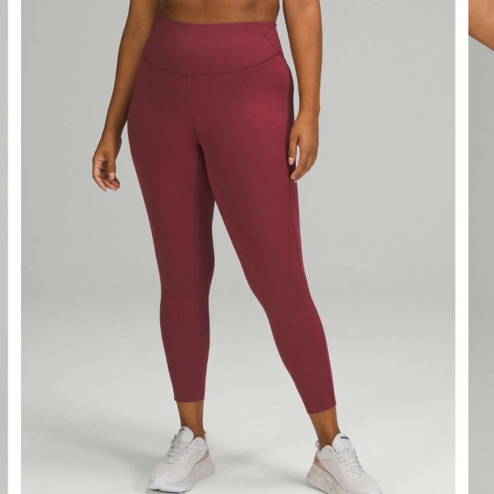 Lululemon Base Pace High-Rise Running Tight 25" Mulled Wine Size 4